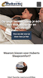 Mobile Screenshot of huberts-slaapcomfort.nl